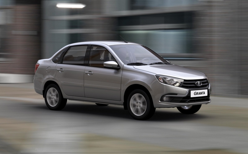 LADA Granta лидирует по итогам апреля